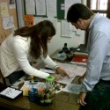 Recorriendo en Esperanza instituciones educativas, deportivas y de la tercera edad.